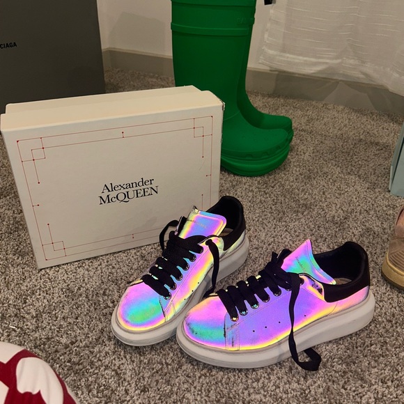 Shoes - Alexander McQueen fluorescent